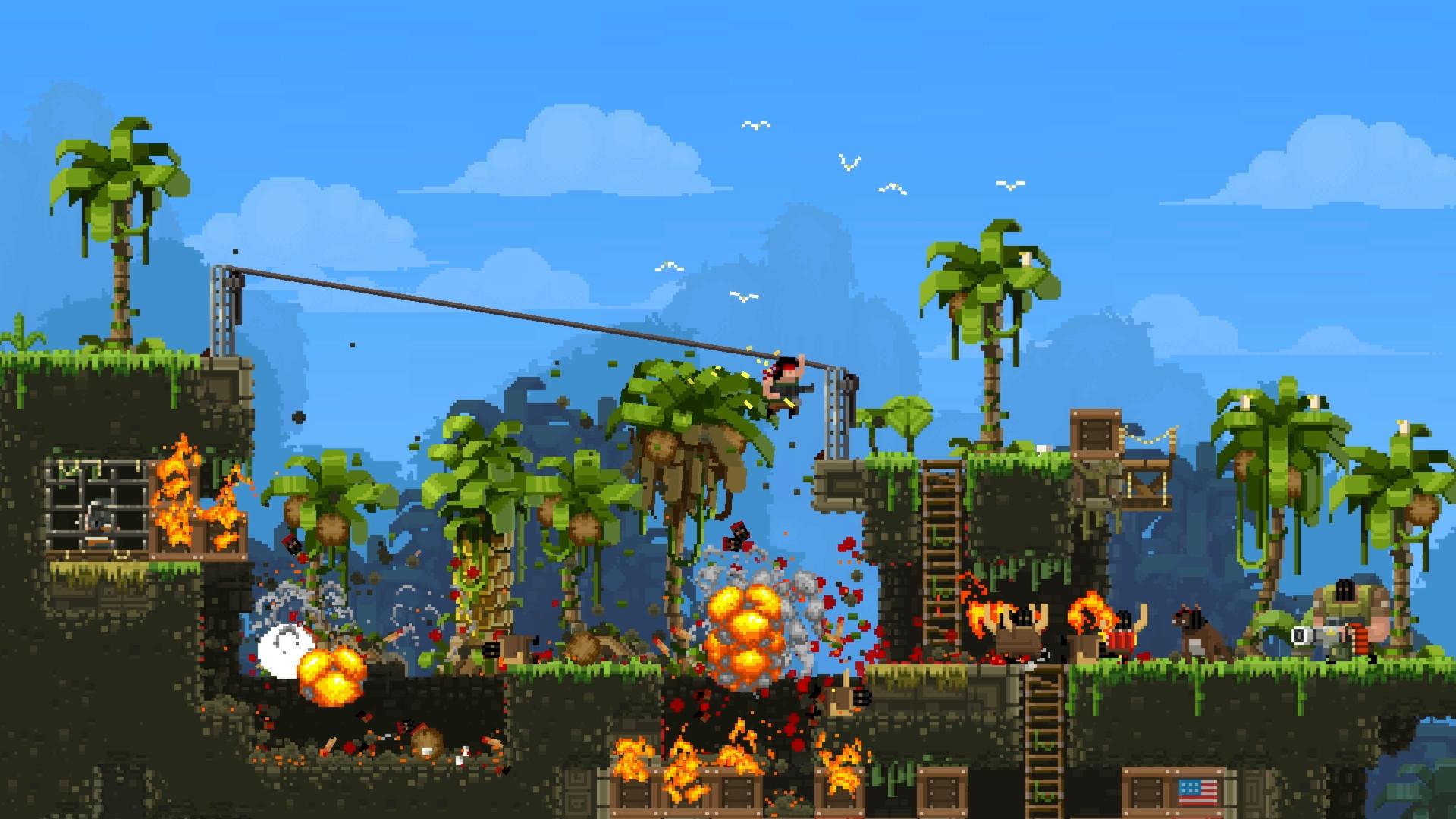 Broforce Game Screenshot
