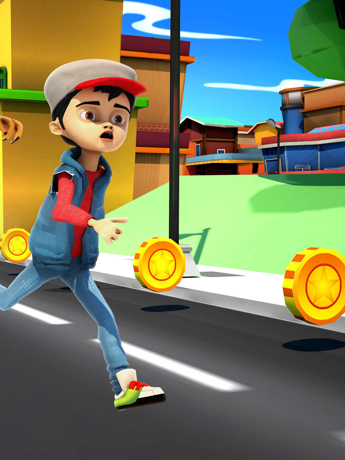 Screenshot 8 of Big City Runner 3D 