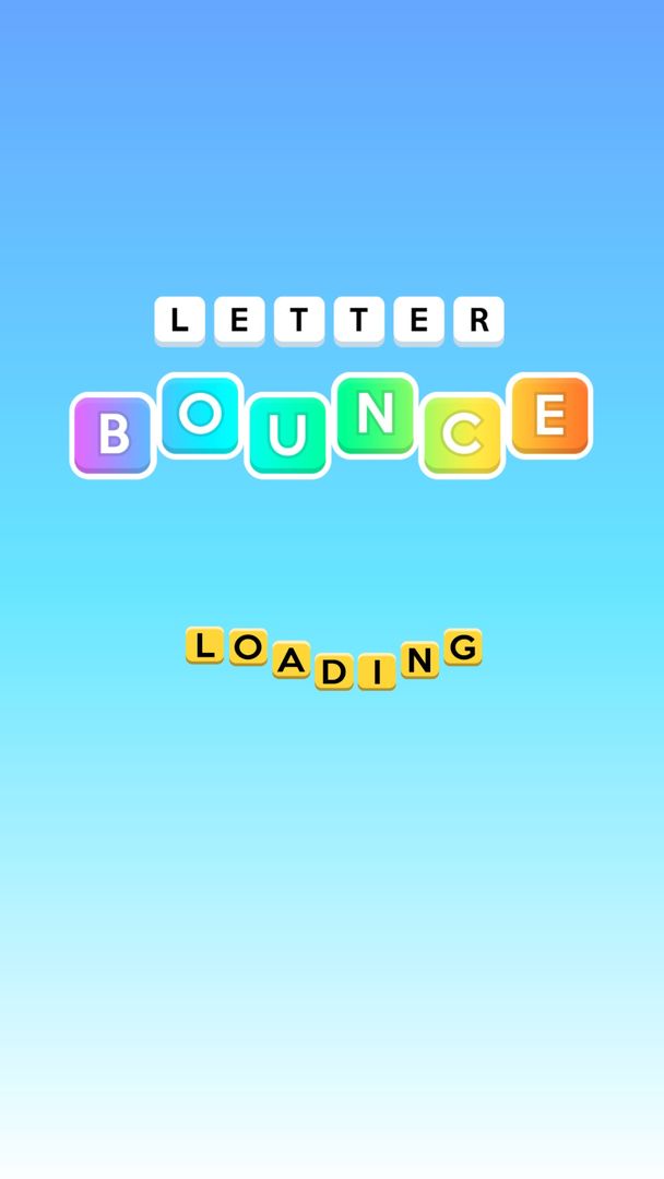 Letter Bounce - Word Puzzles 게임 스크린 샷
