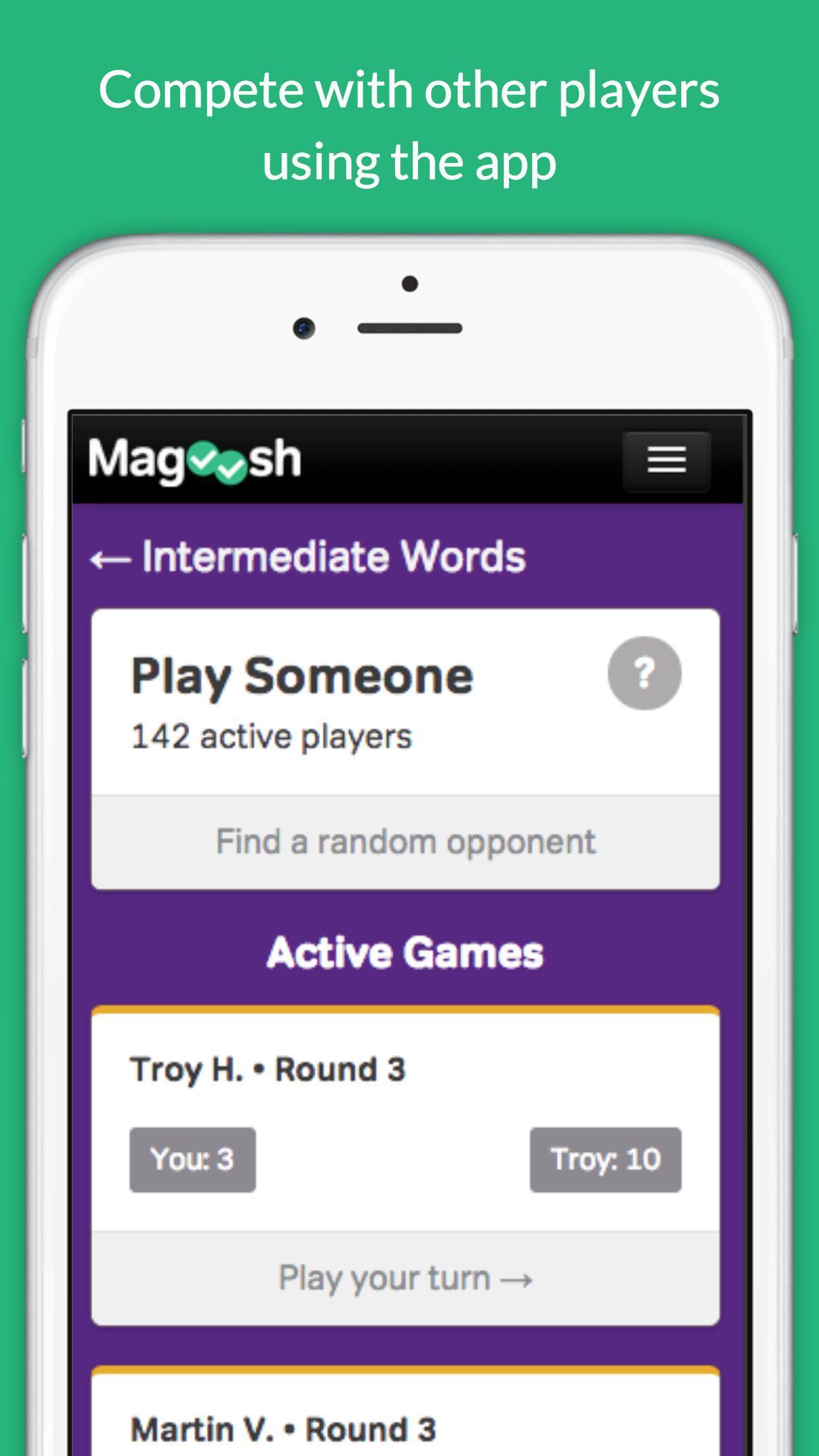 Vocabulary Builder 遊戲截圖