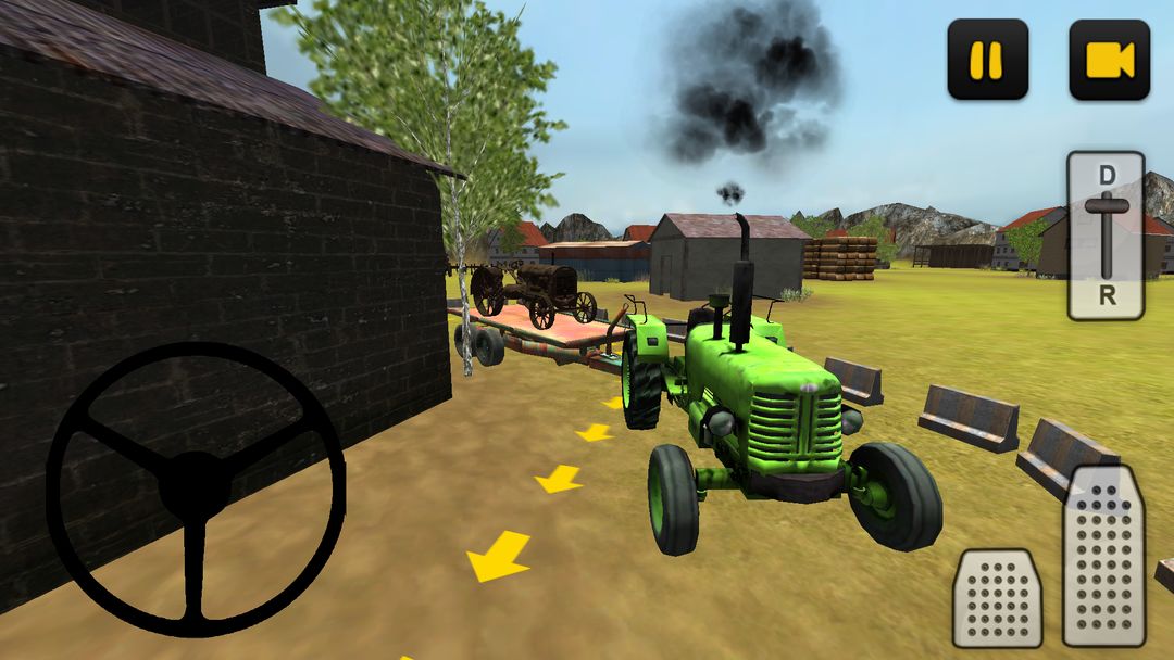 Classic Tractor Transport 3D screenshot game