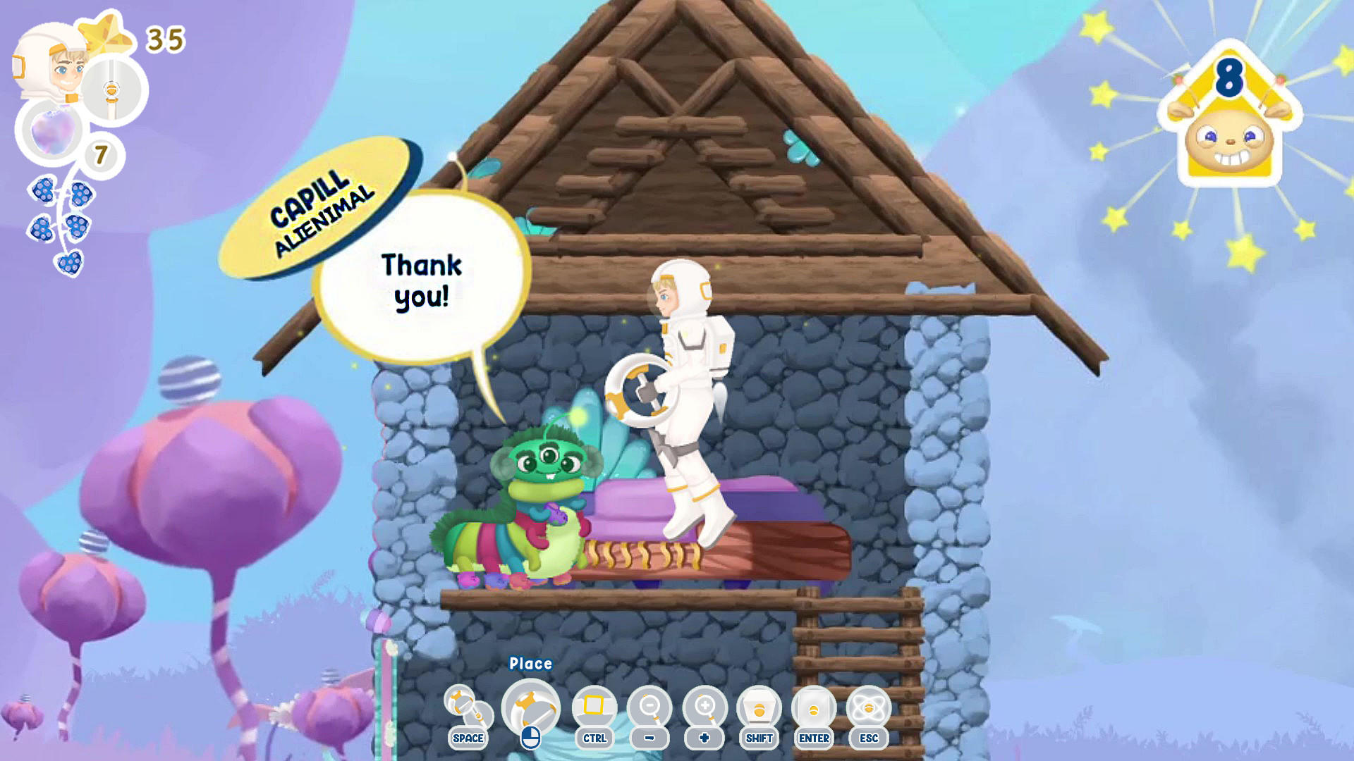 Screenshot of ALIEN ANIMALS: SANDBOX