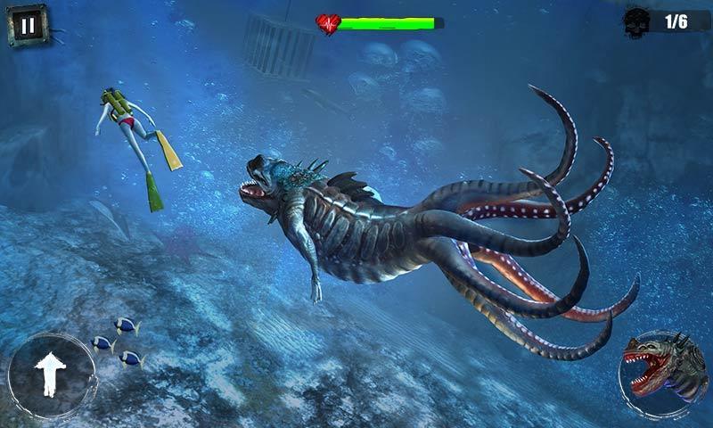 Sea Dragon Simulator ภาพหน้าจอเกม