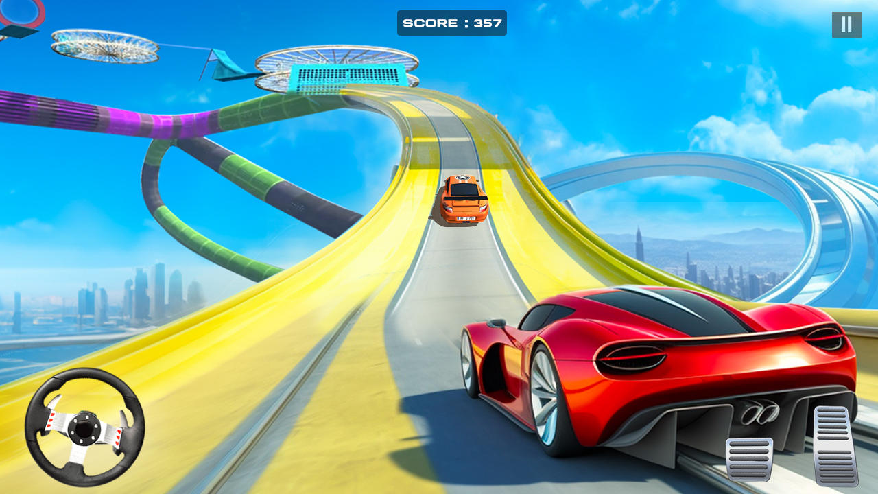 Car Racing Stunts-GTAA Game Screenshot