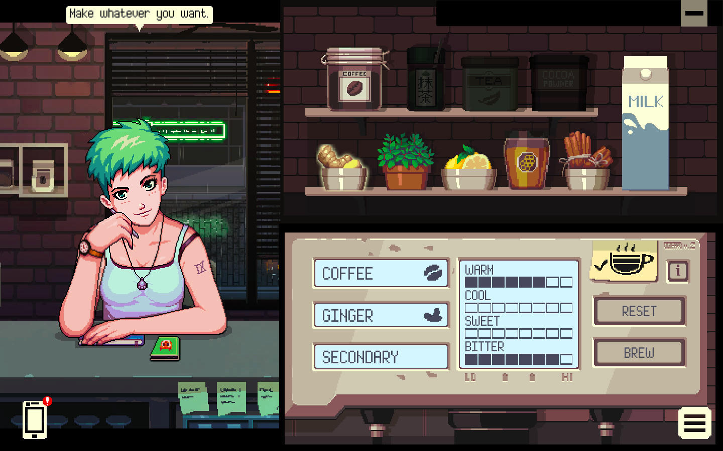 Coffee Talk screenshot game