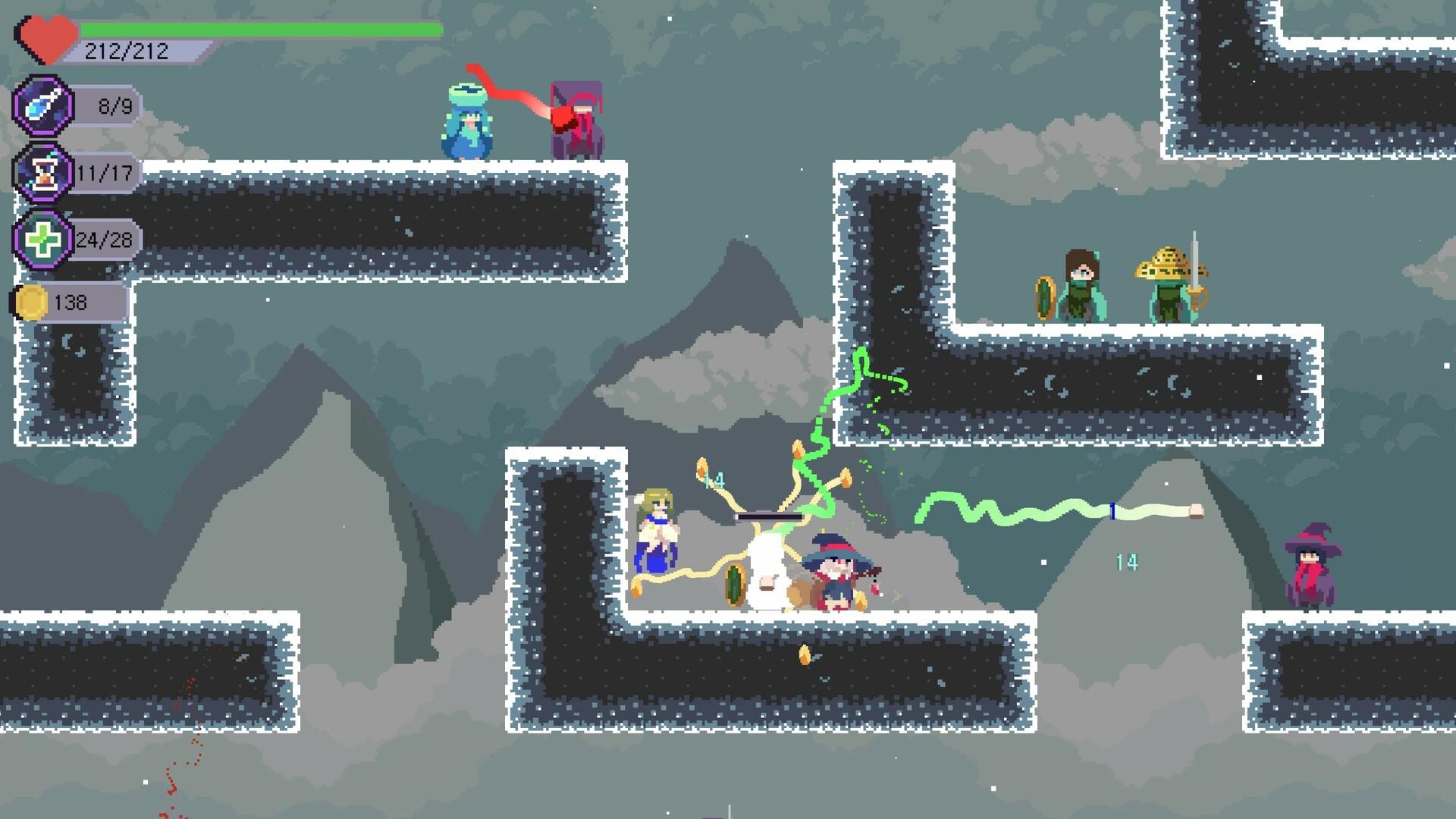 The witch and the bottle of concepts Game Screenshot