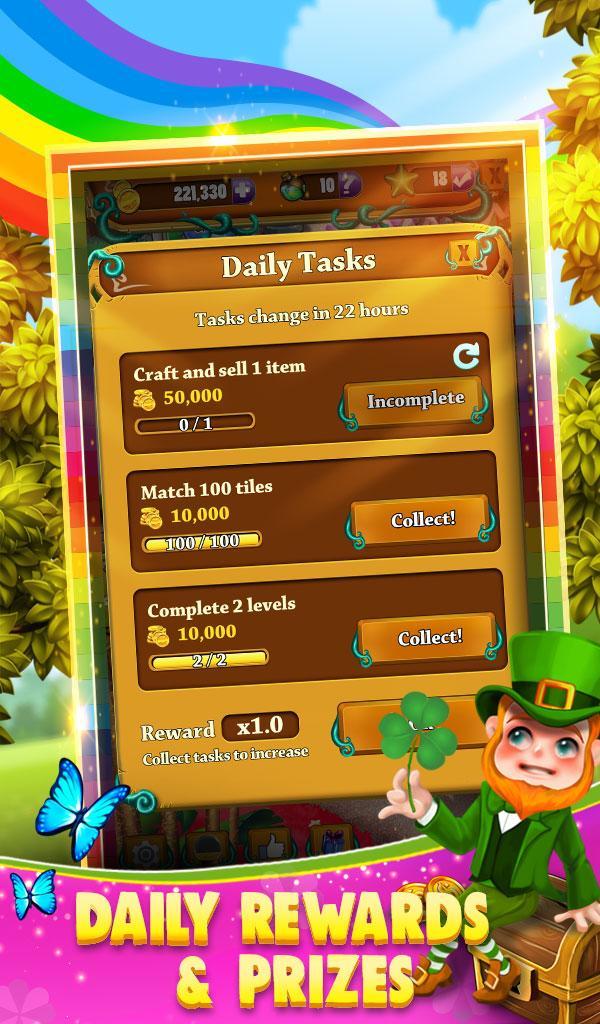 Cuplikan Layar Game Match 3 - Rainbow Riches