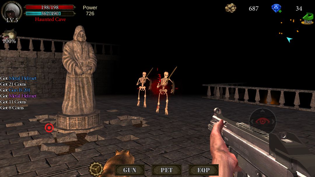 Screenshot of Tomb Hunter Free