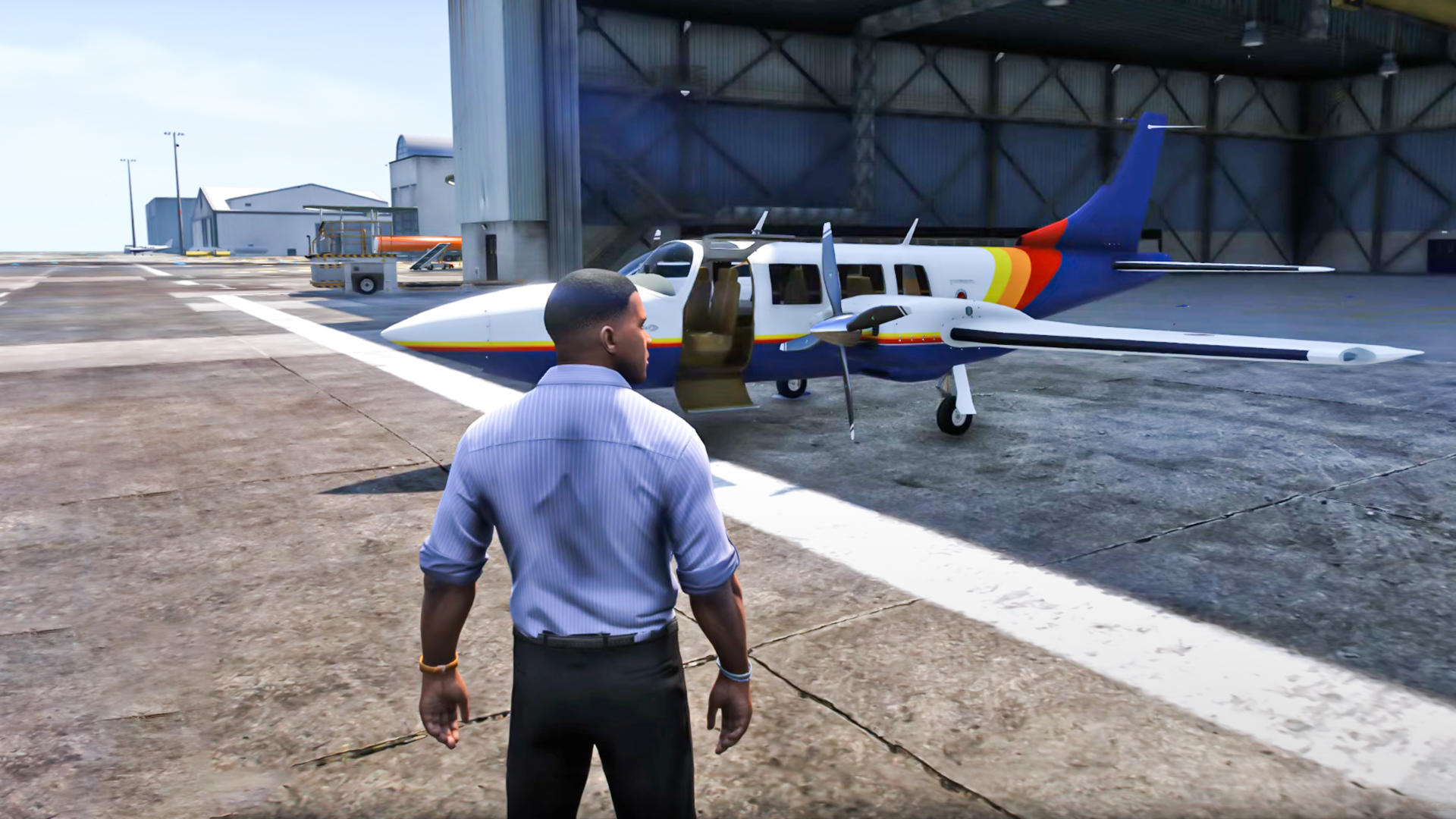 Captura de Tela do Jogo Jogos de voo de avião 2024