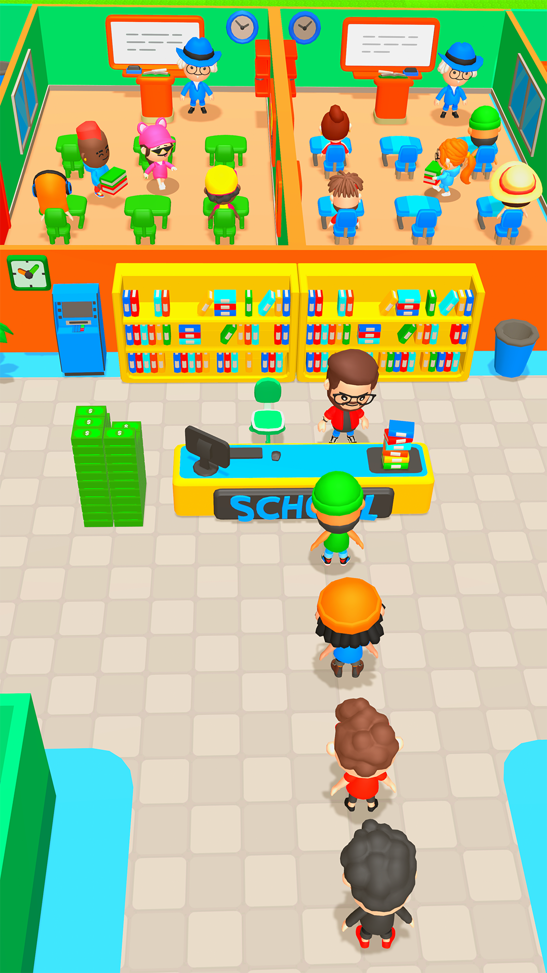 Perfect School Simulator Game Game Screenshot