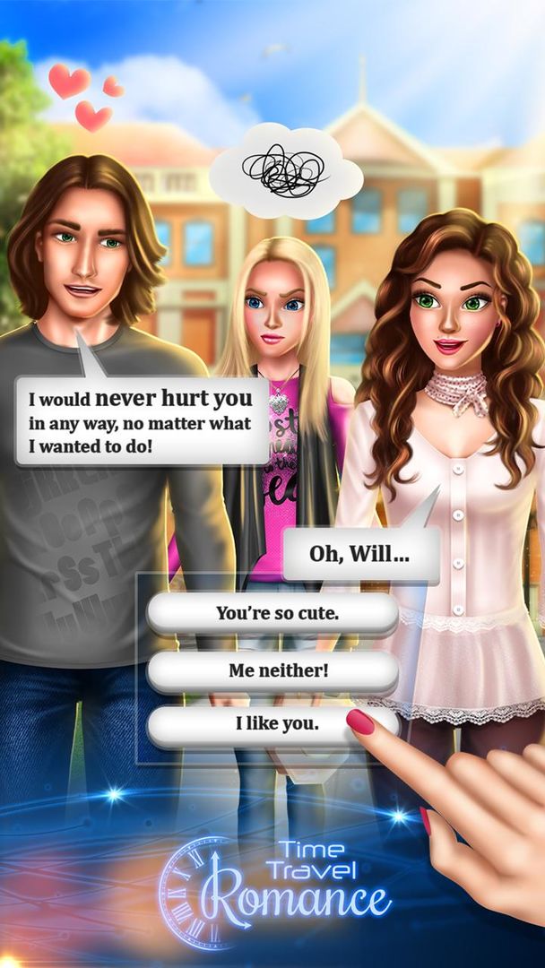 Screenshot of Love Story Games: Time Travel 