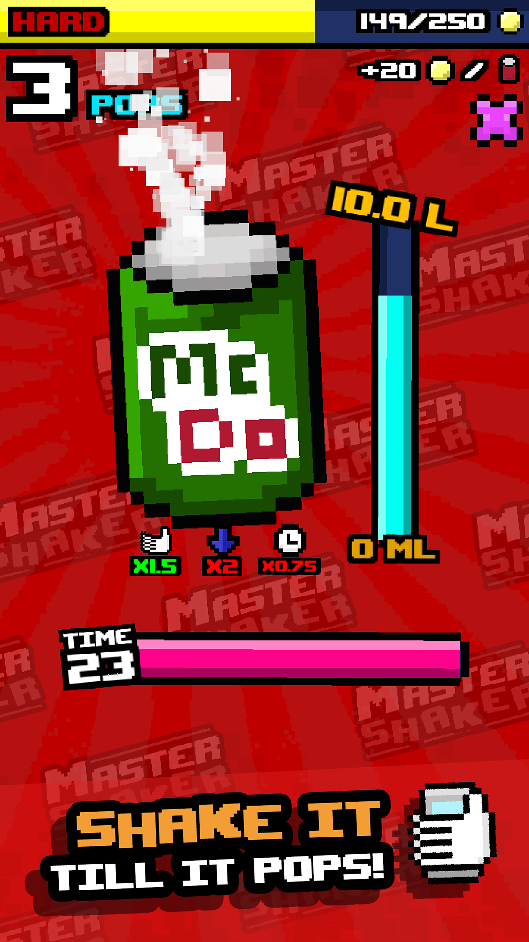 Master Shaker! Game Screenshot
