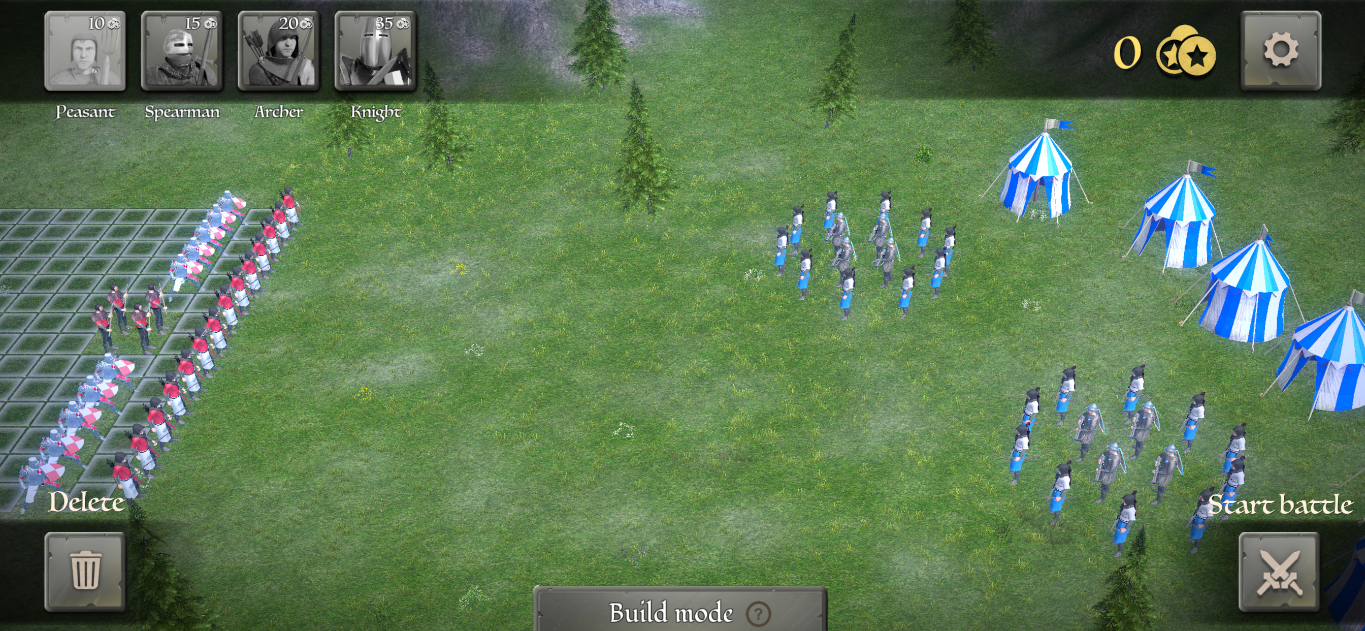 Knights of Europe 4 Game Screenshot