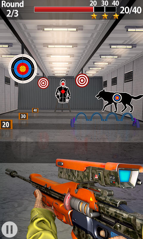 Free target on sale shooting games