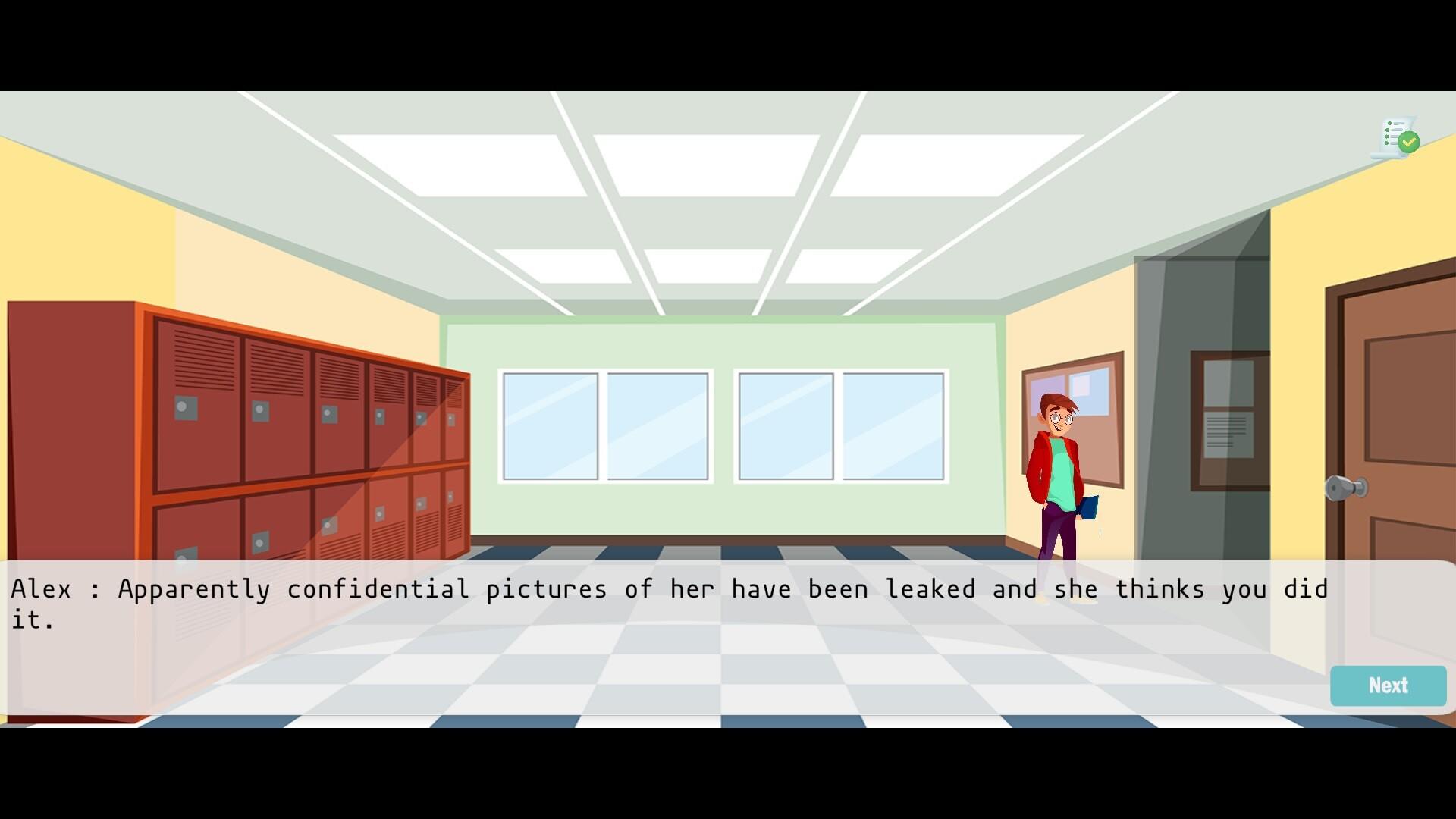 Cyber Story screenshot game