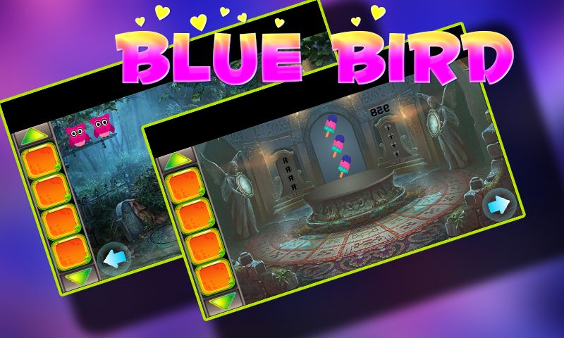 Best Escape Game 414 - Escape From Blue Bird Game 게임 스크린 샷