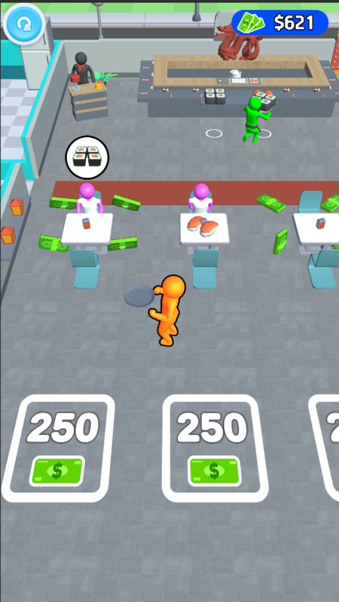 Restaurant Tycoon: Crazy Chef Game Screenshot