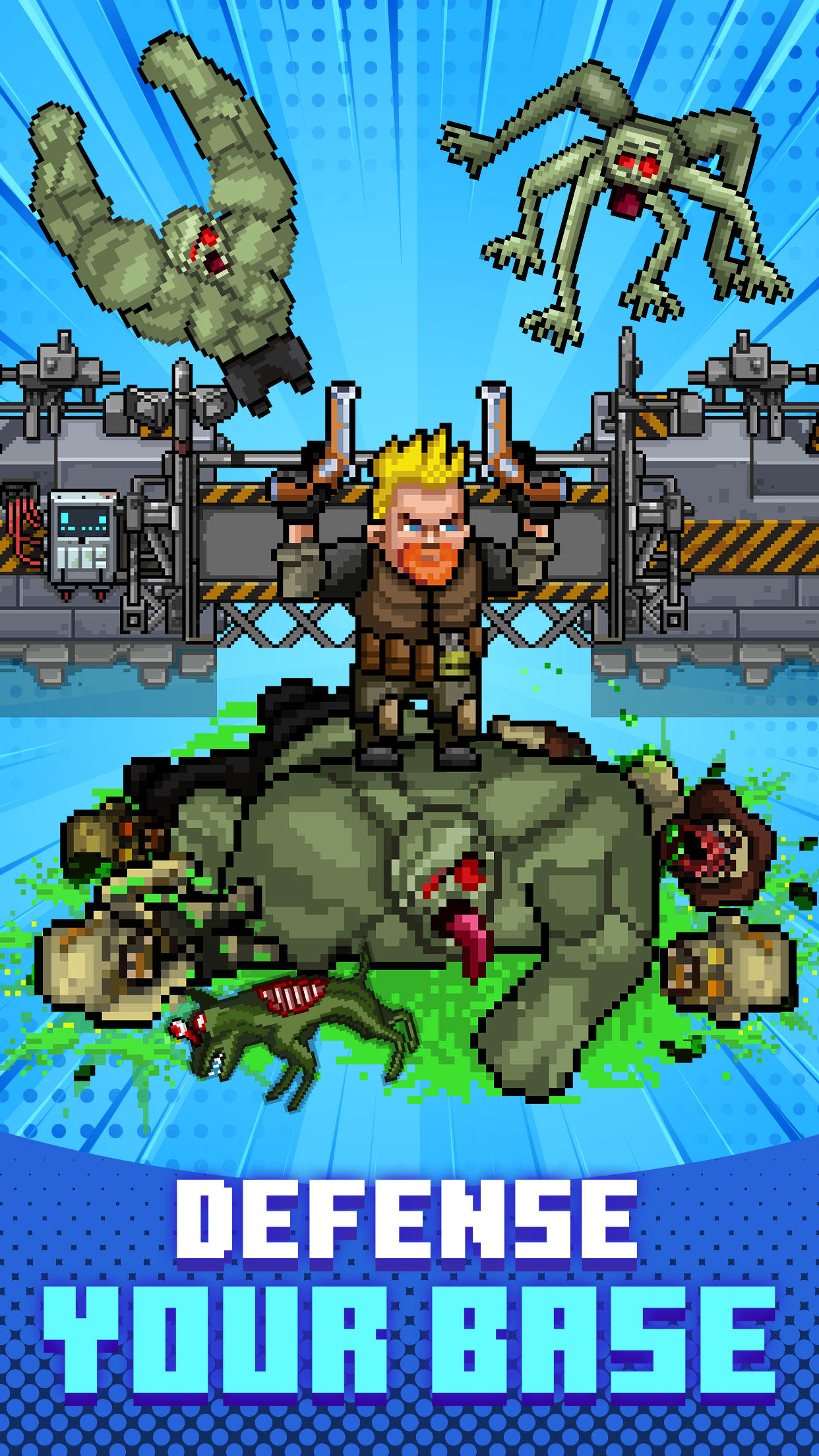 Zombie Survival: Defense War Z Game Screenshot