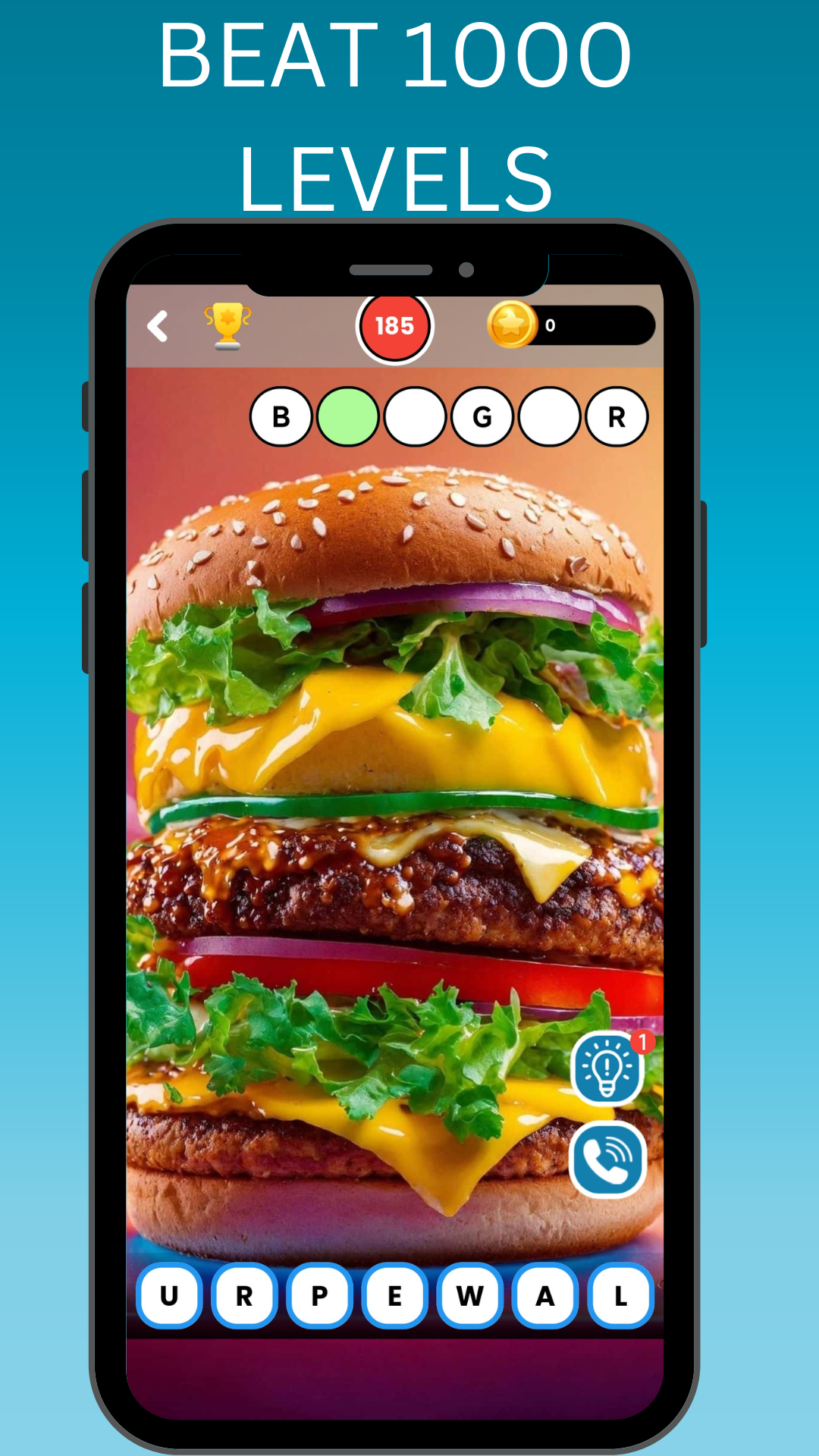 Word Madness : Guess 3 Letters Game Screenshot