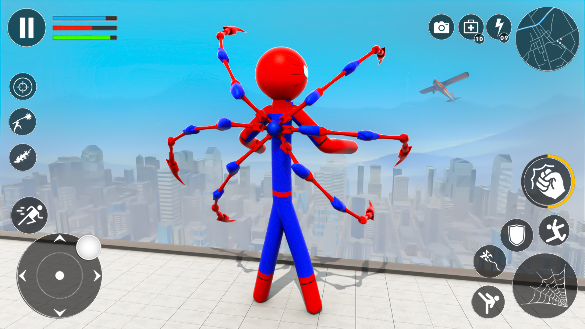 Spider Hero Man Game-Superhero Game Screenshot