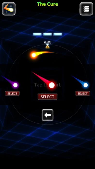 節奏光環 - 單指操作節奏動作遊戲遊戲截圖
