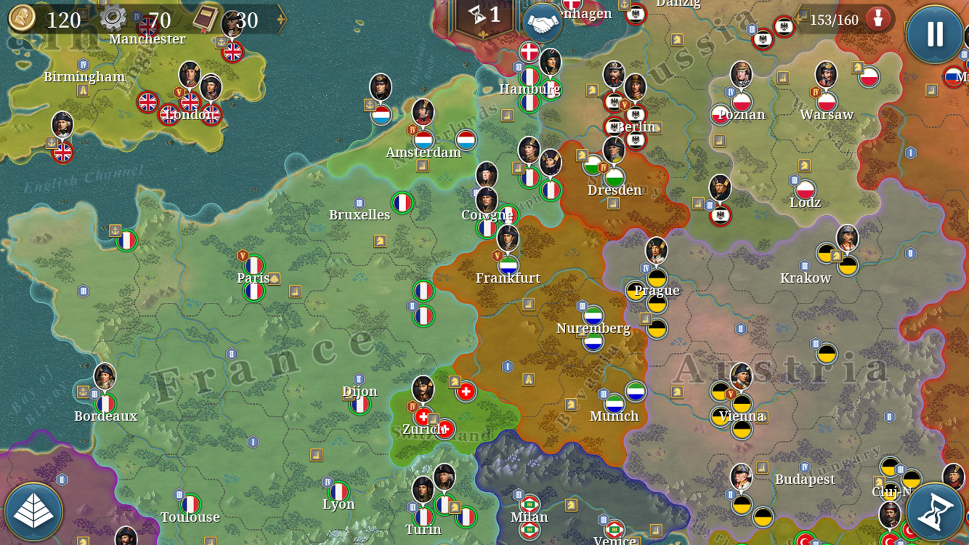 Screenshot 1 of 歐陸戰爭6: 1804 - 拿破崙策略戰爭單機遊戲 1.3.4