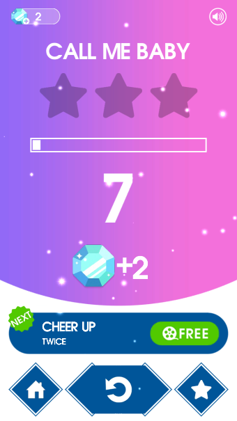 KPOP Dancing Line: Magic Dance Line Tiles Game Game Screenshot