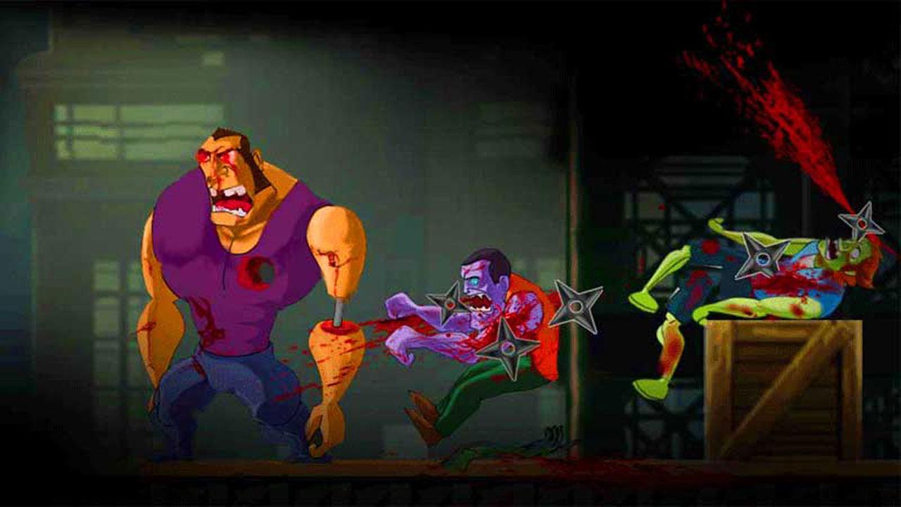 Girl Ninja VS Zombie ゲームのスクリーンショット