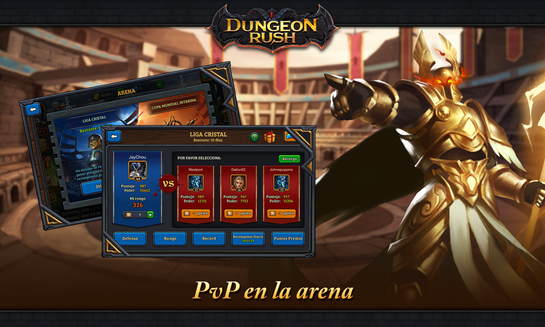 Captura de Pantalla del Juego Adventurers War: Evolved