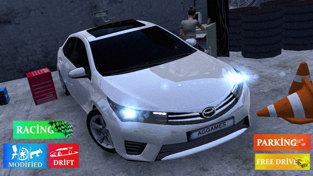 Corolla Drift And Race 게임 스크린 샷