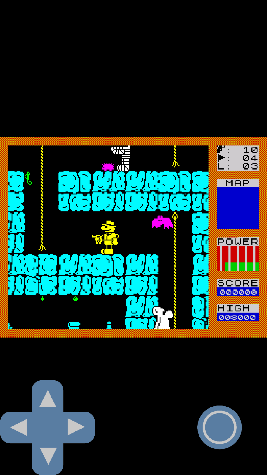 Retro-Fred ゲームのスクリーンショット