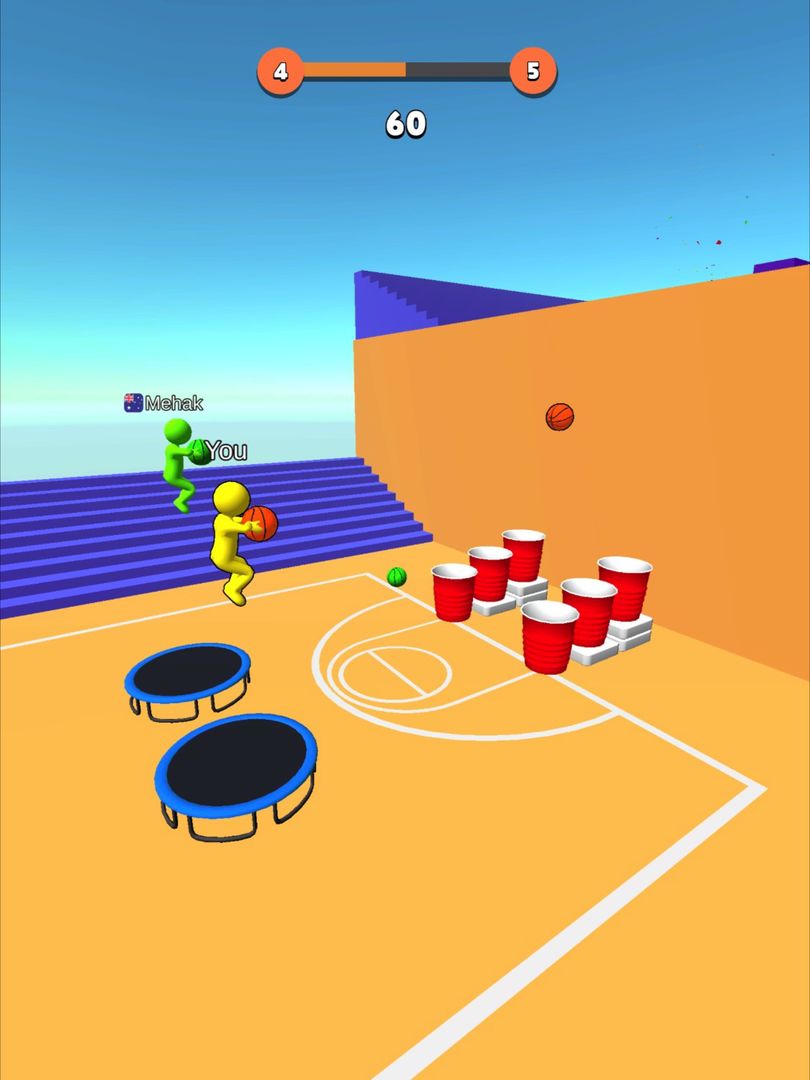 Jump Dunk 3D 게임 스크린 샷