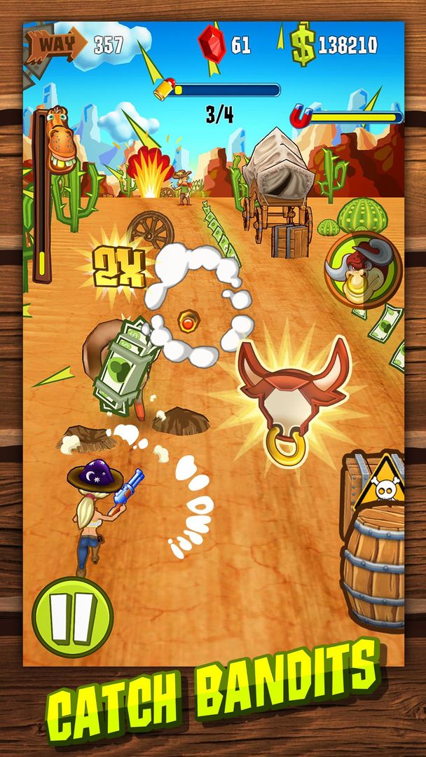 Shoot & Run: Western screenshot game