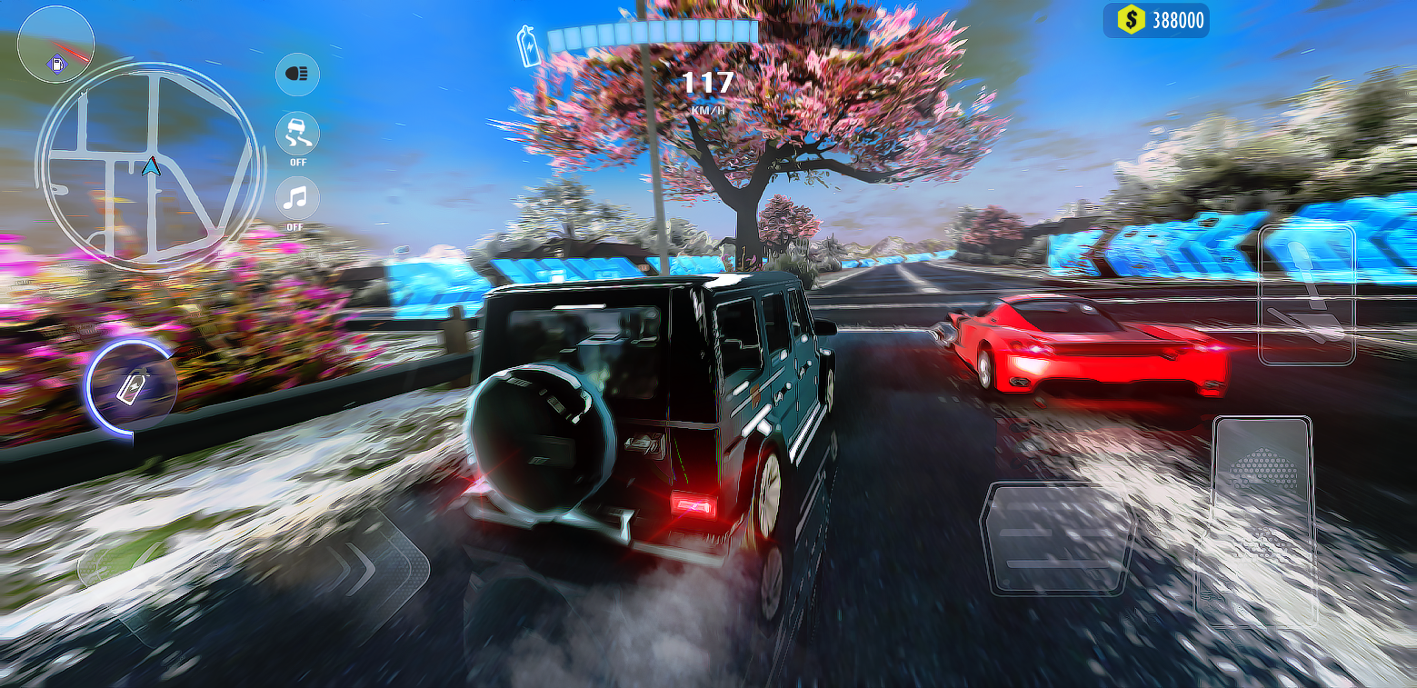 Night Street Master Racing Game Screenshot