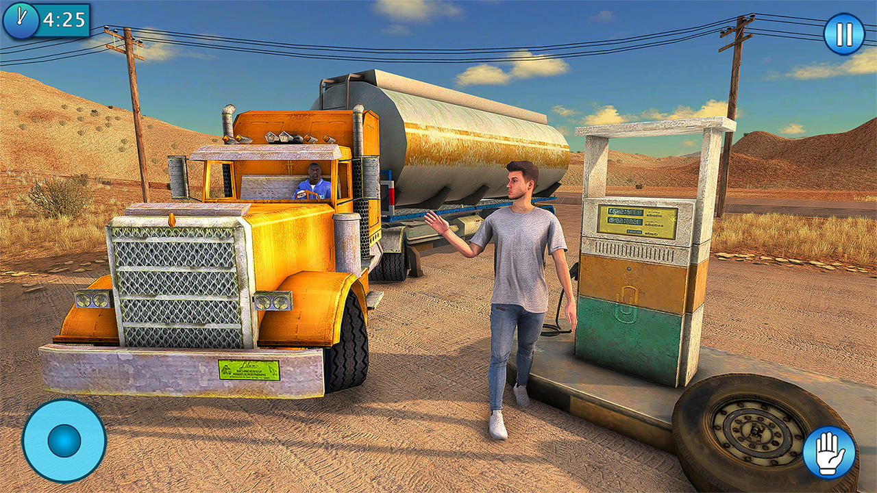 Screenshot 1 of Trò chơi mô phỏng trạm xăng! 1.0