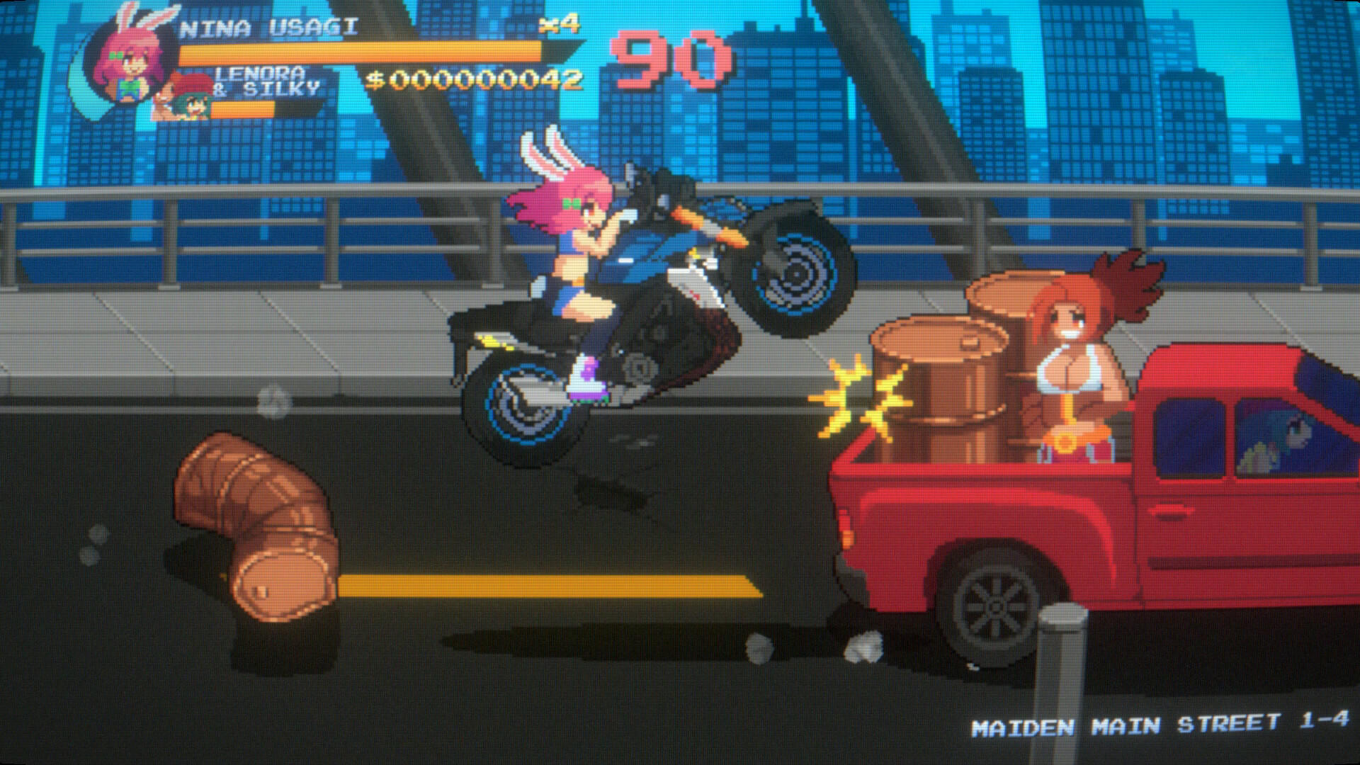 Maiden Cops Game Screenshot