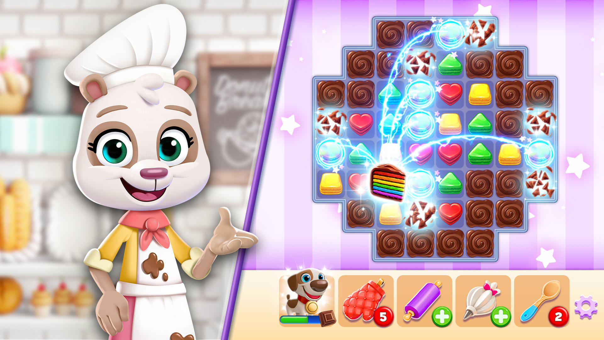 Cookie Jam: マッチ3パズルゲームのキャプチャ