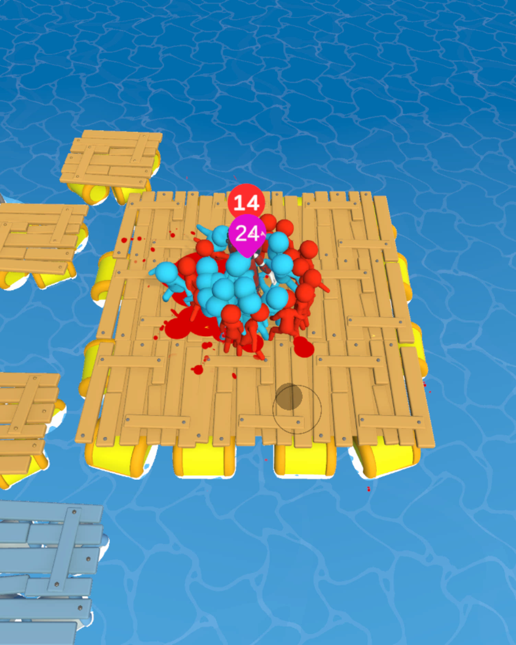 Screenshot of Raft Man 3D