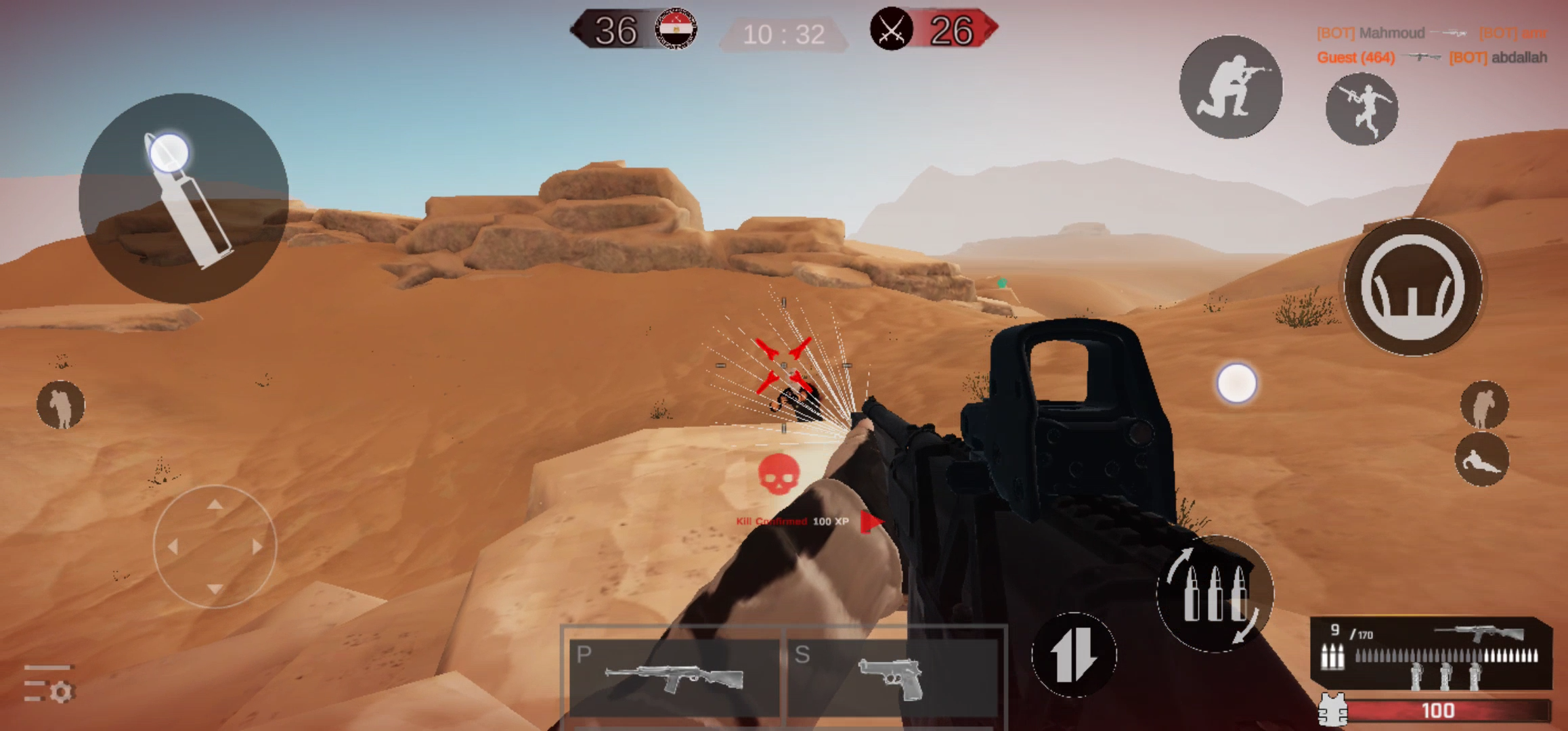 Militia Proxy War Mobile screenshot game