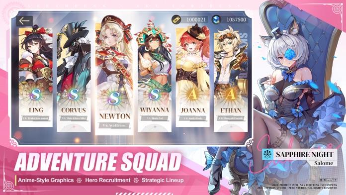 Screenshot of Sky Fortress：Odyssey