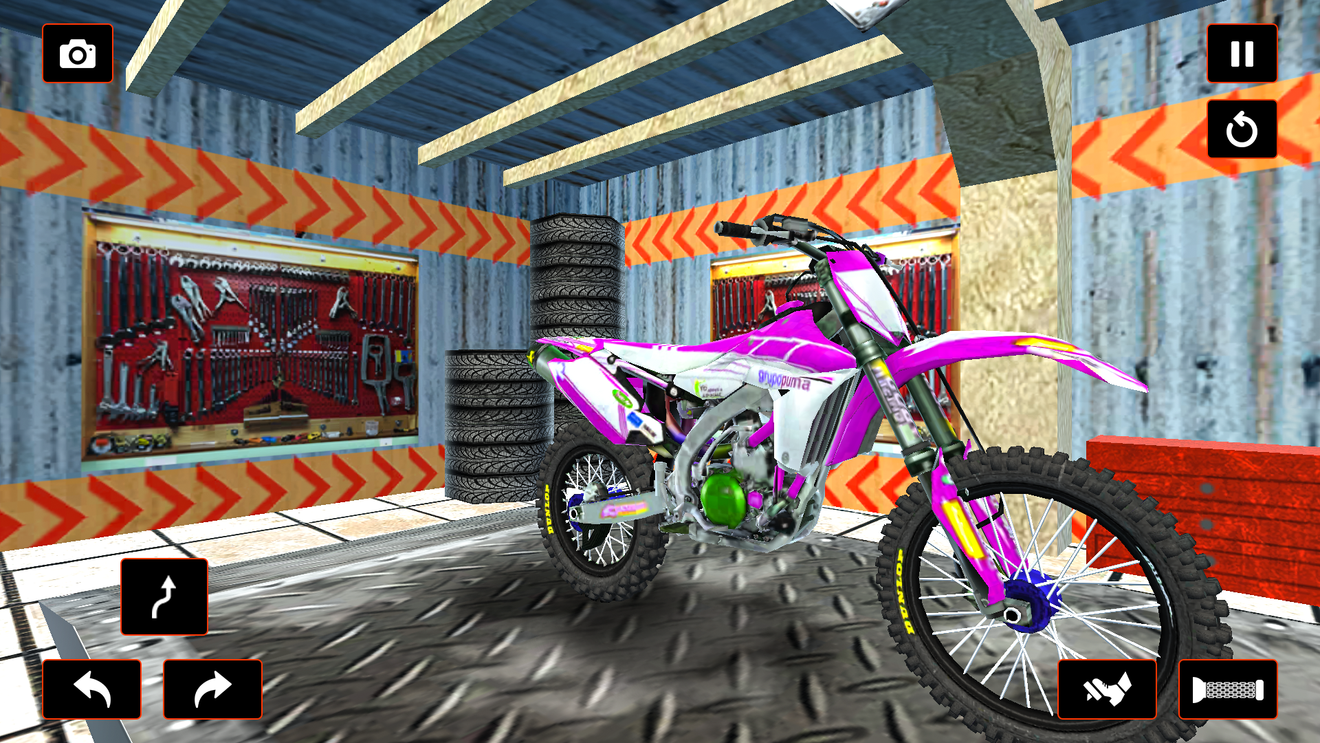 Dirt Bike Racing Motocross Gam Game Screenshot