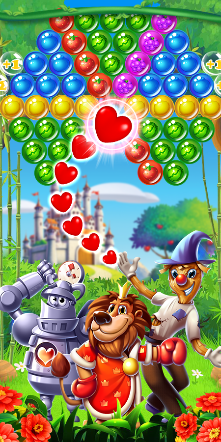 Magical Bubble - Wonderland Game Screenshot