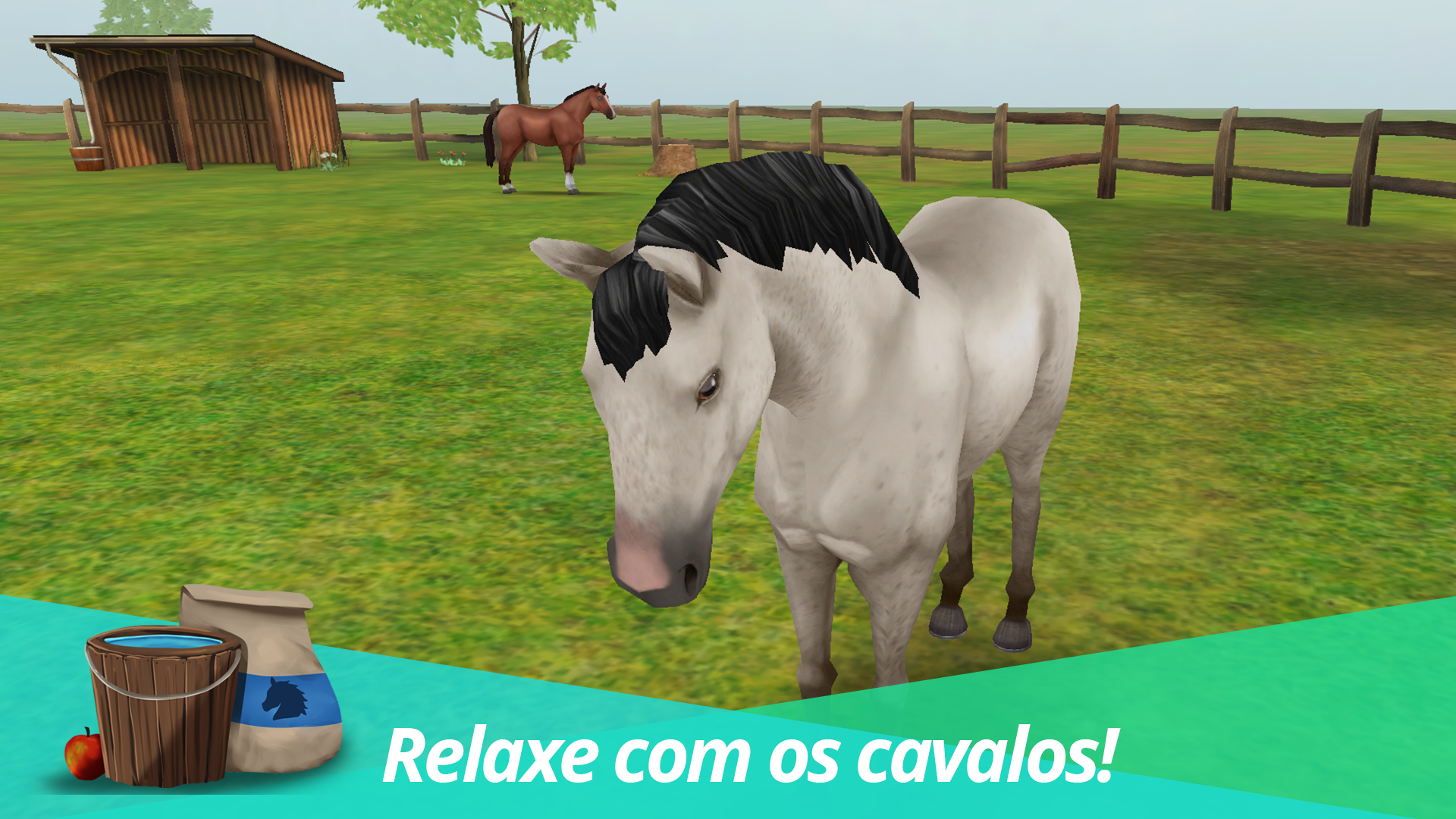 Captura de Tela do Jogo Horse World: Cavalo Bonito