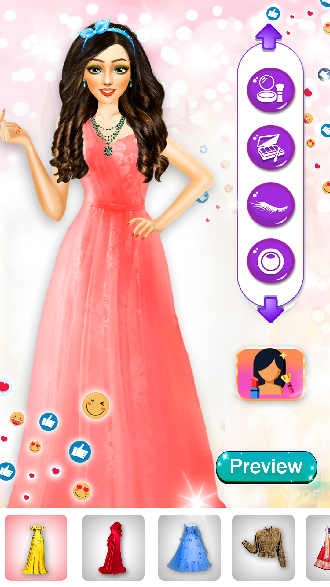 Jogos de vestir Star Girl Makeup versão móvel andróide iOS apk