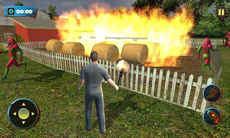 Angry Ugandan Knuckles Game Screenshot