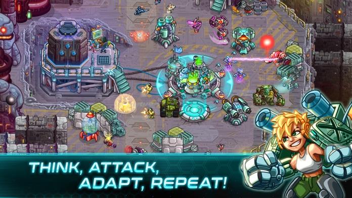 Iron Marines RTS Strategy Game Game Screenshot