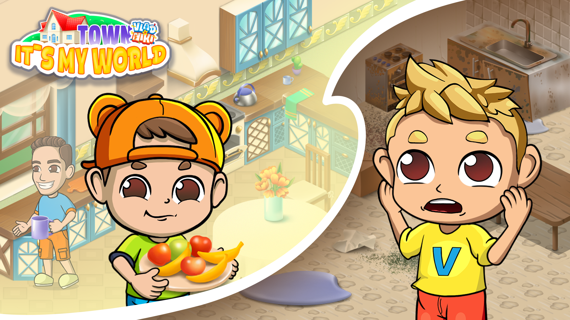 Скриншот игры Vlad&Niki Town. It's my World