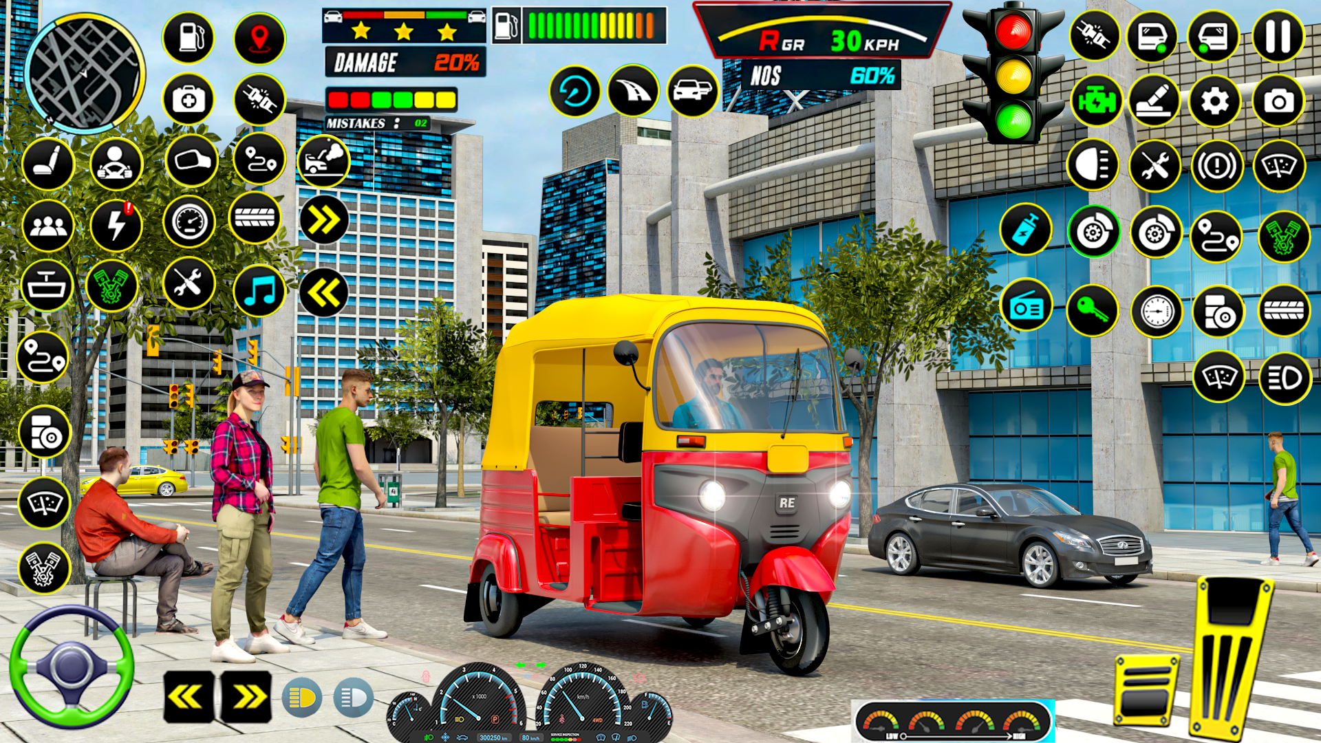 Screenshot 4 of TukTuk Rickshaw Driving Games 