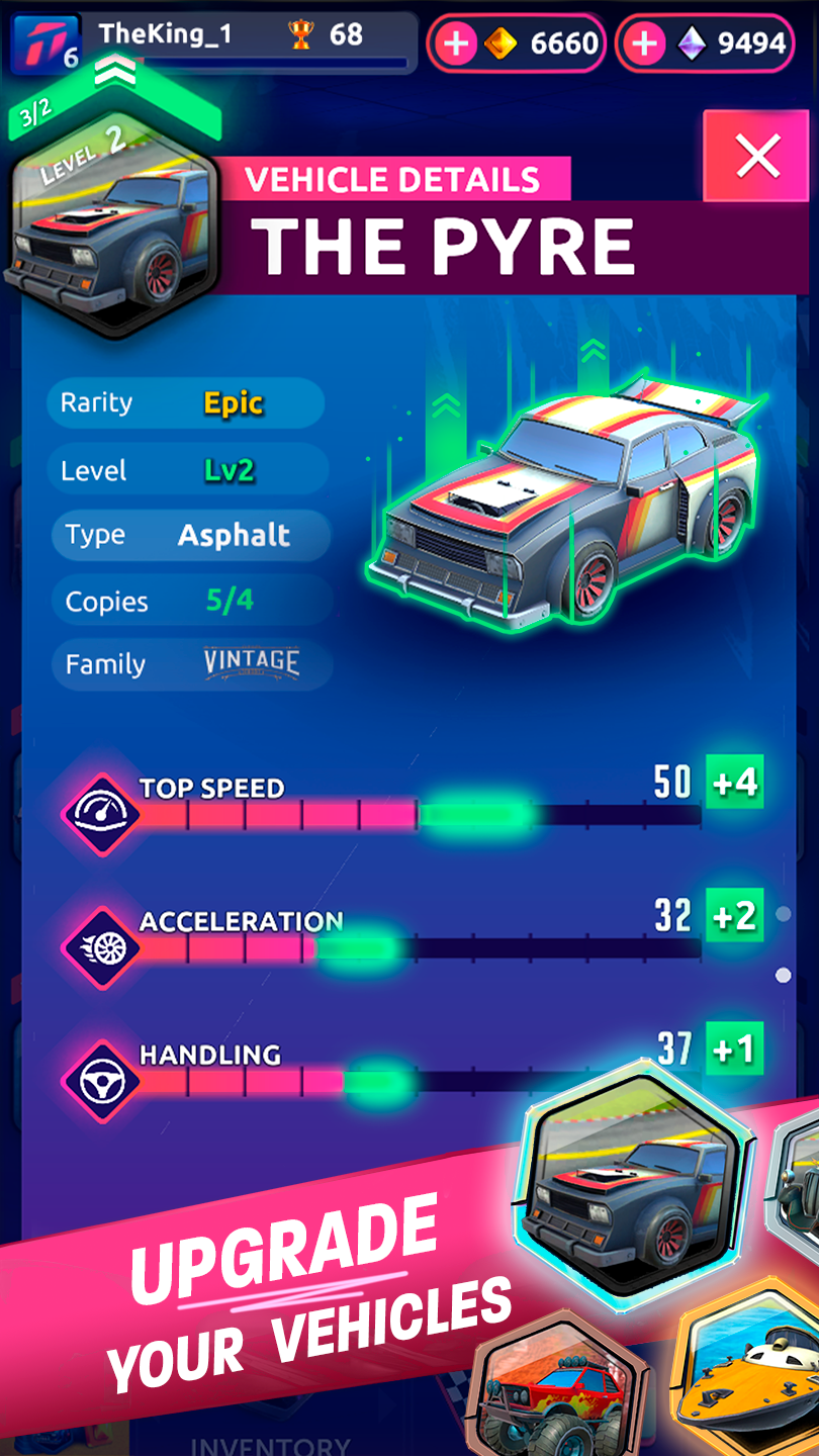 Nitro Racing Manager 게임 스크린샷