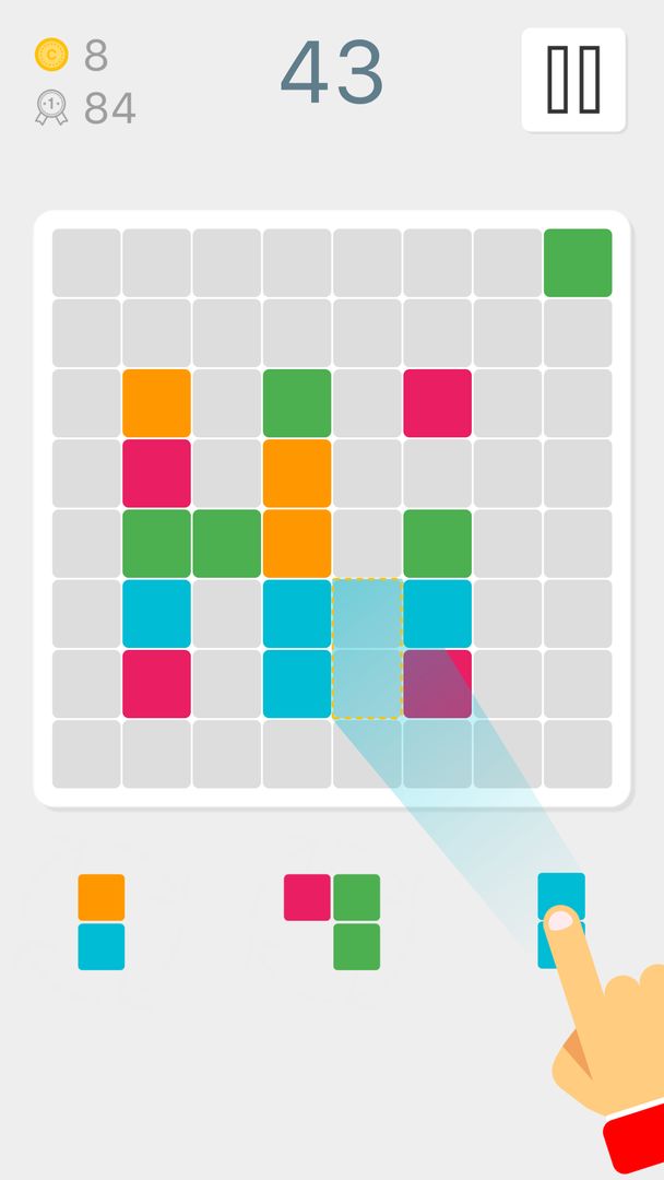 Screenshot of 4 Blocks Puzzle